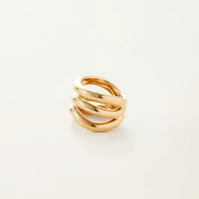 14K Gold Stackable Gala Ring