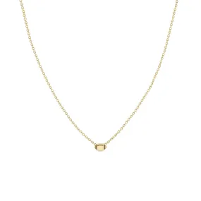 14k Itty Bitty Football Necklace