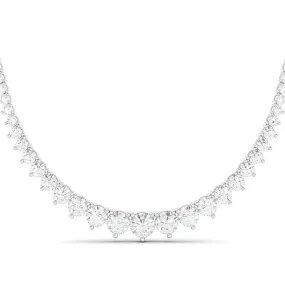 8 Carat Graduated Diamond Necklace