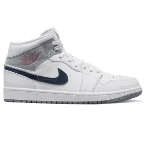 Air Jordan 1 Mid Paris White