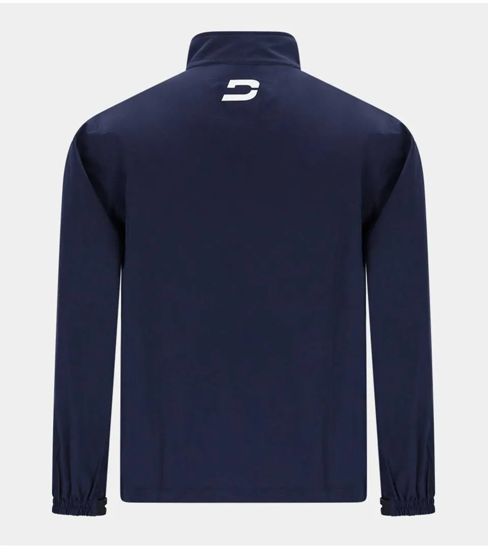 AQUA SHIELD 1/4 ZIP RAIN JACKET - NAVY