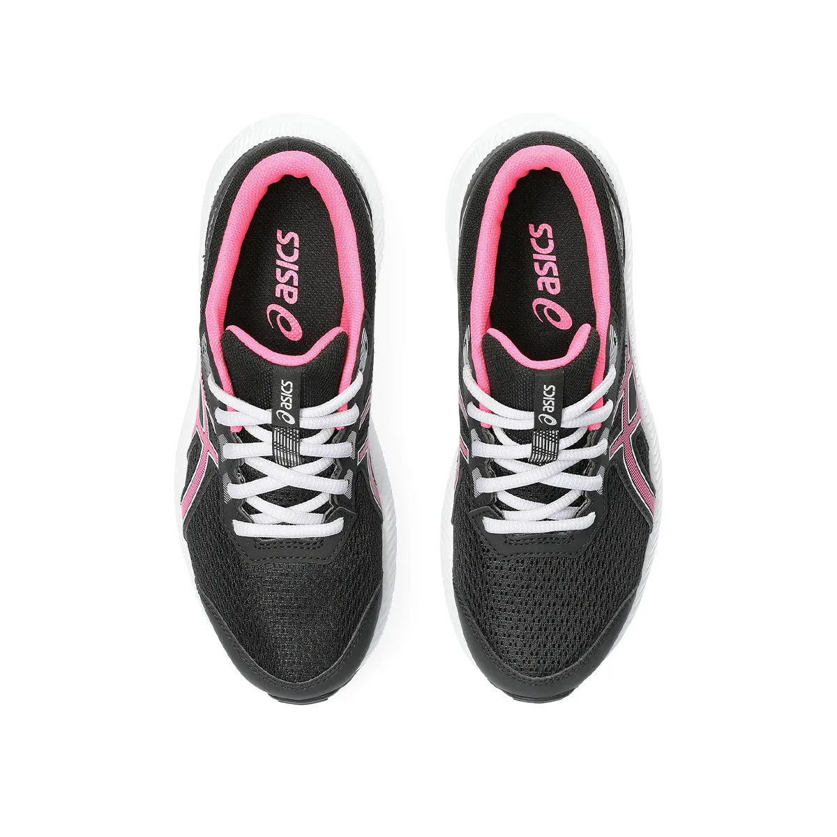 Asics Contend 8 GS Kids Black Hot Pink   