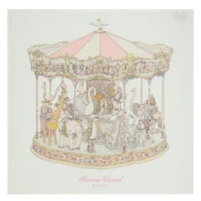 Atelier Choux Paris Swaddle Carousel Pink