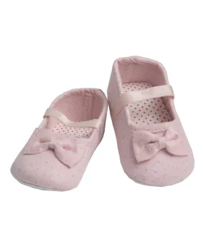 Baby Girl Shoes - Pink Bow