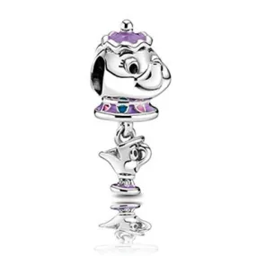 Beauty and the Beast Mrs. Potts and Chip Dangle Charm 799015C01