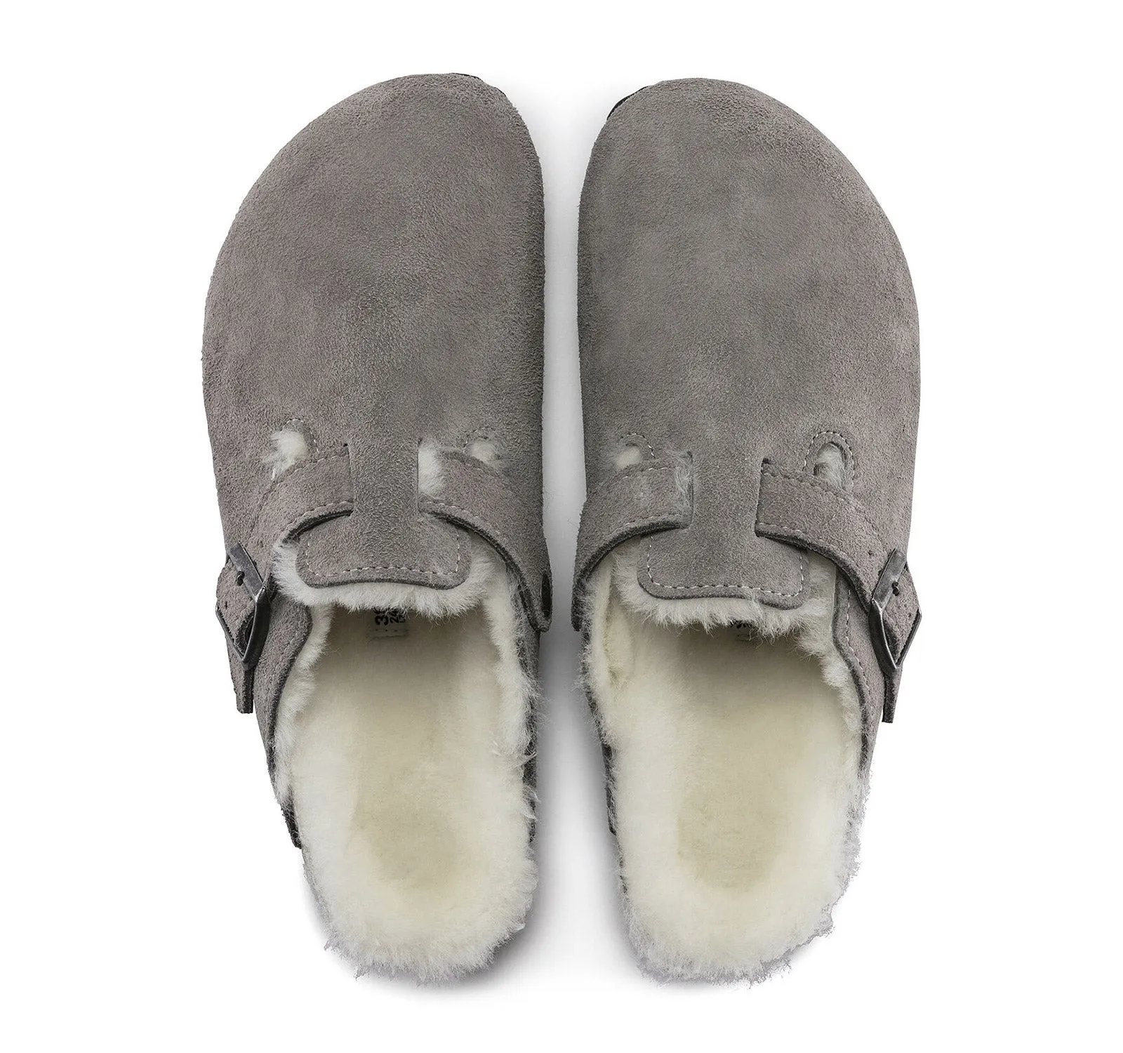 Birkenstock Boston Suede Shearling Clog