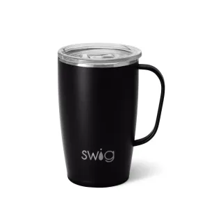 Black Travel Mug (18oz)