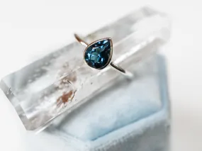 Blue London Topaz Ring