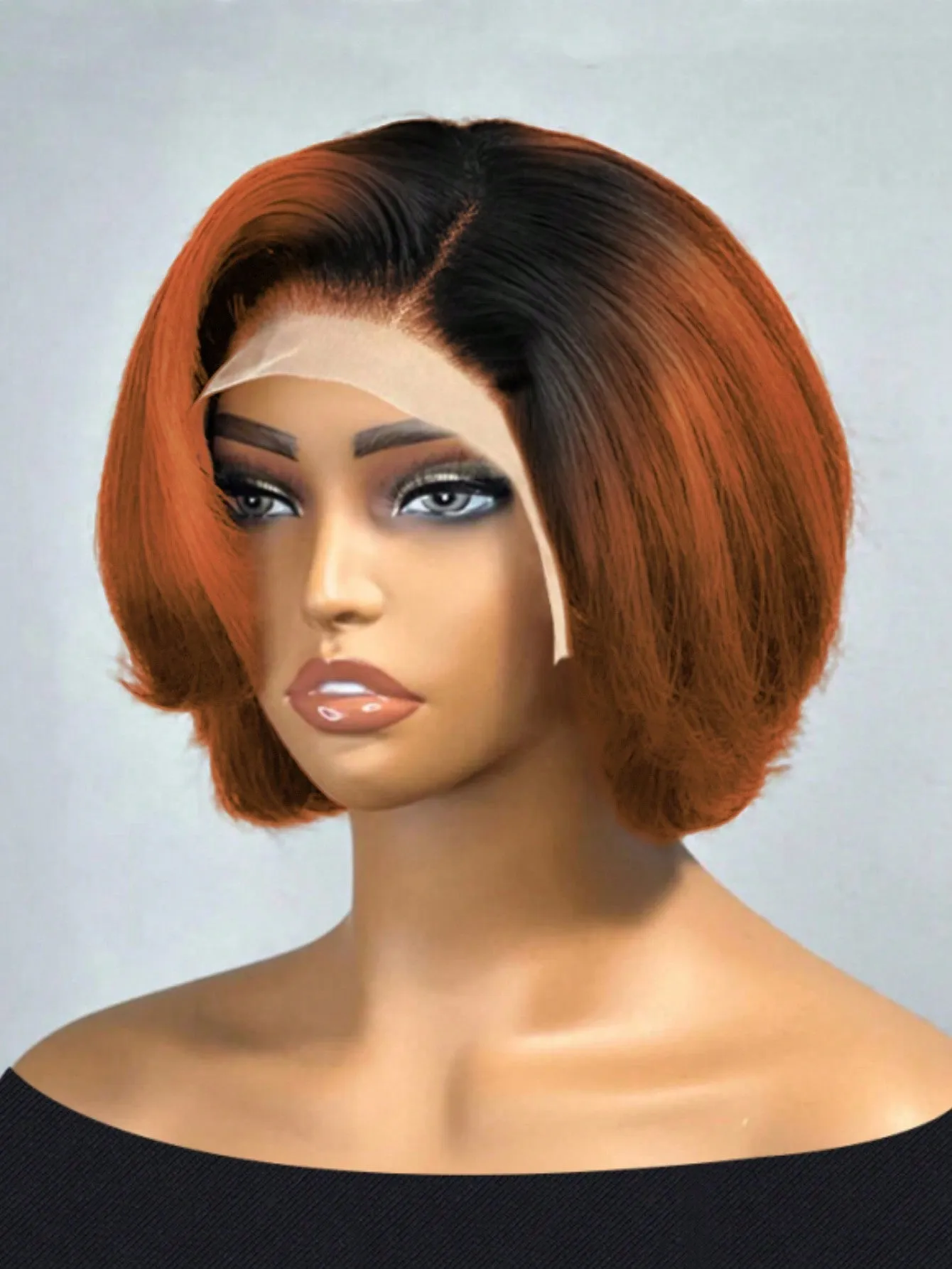 Bob 13 X 4 Lace Front 8 Inch Human Hair Wig