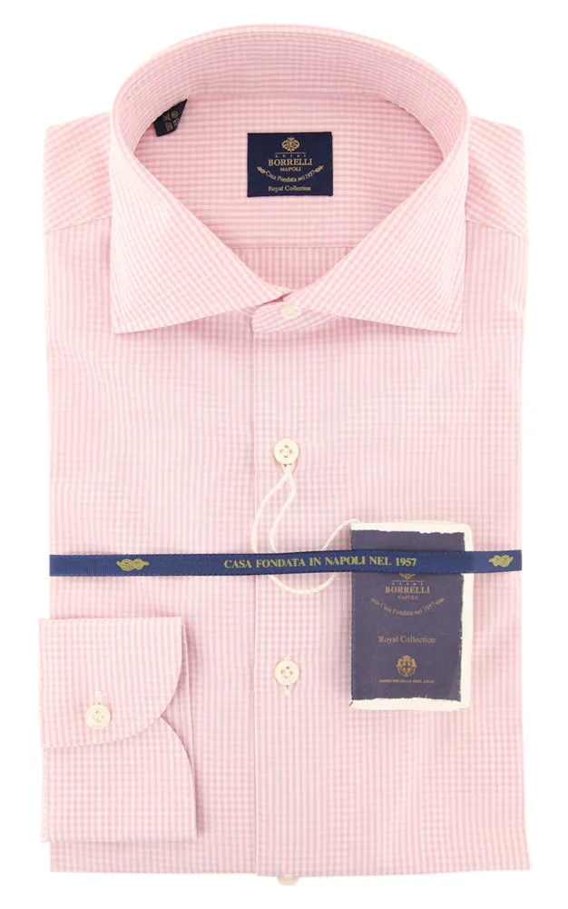 Borrelli Pink Shirt - Extra Slim