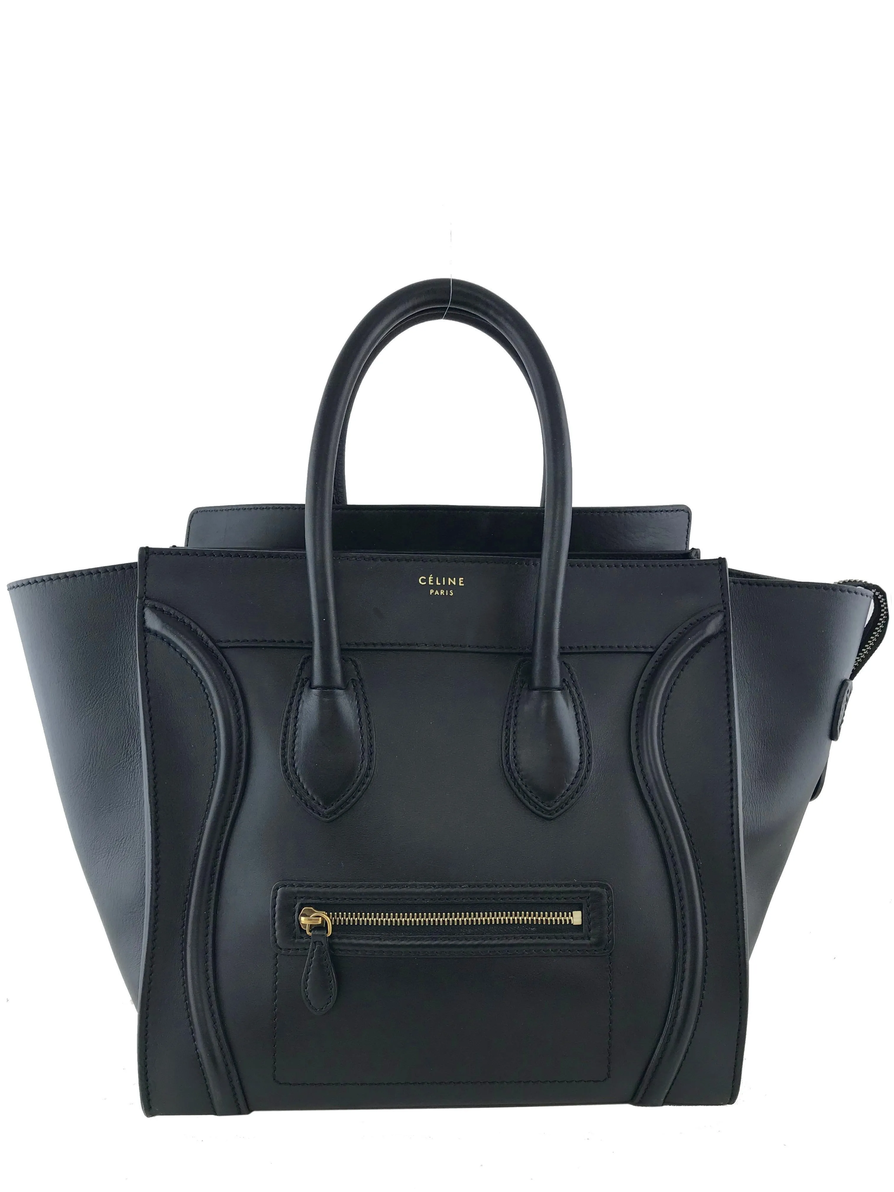 Celine Mini Luggage Calfskin Tote Bag