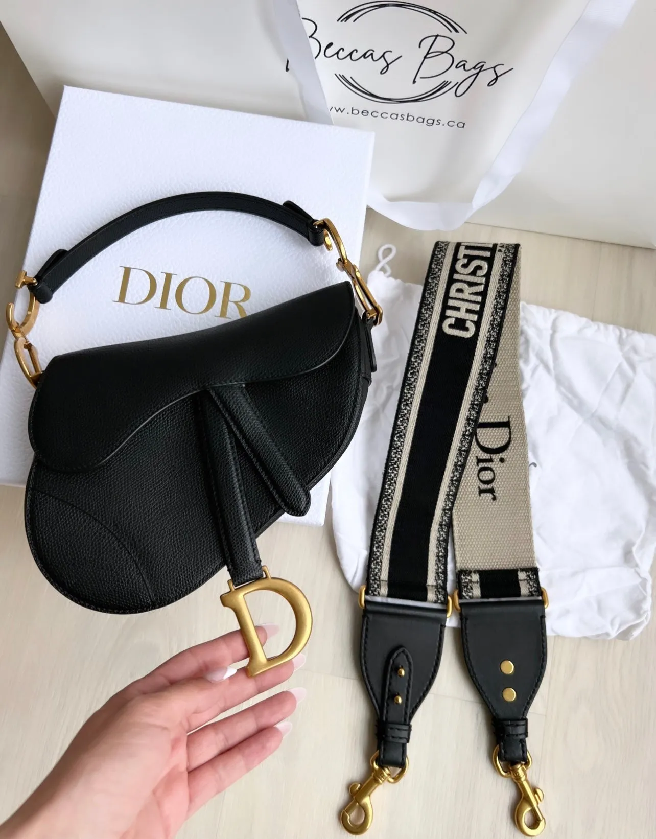 Christian Dior Saddle Bag