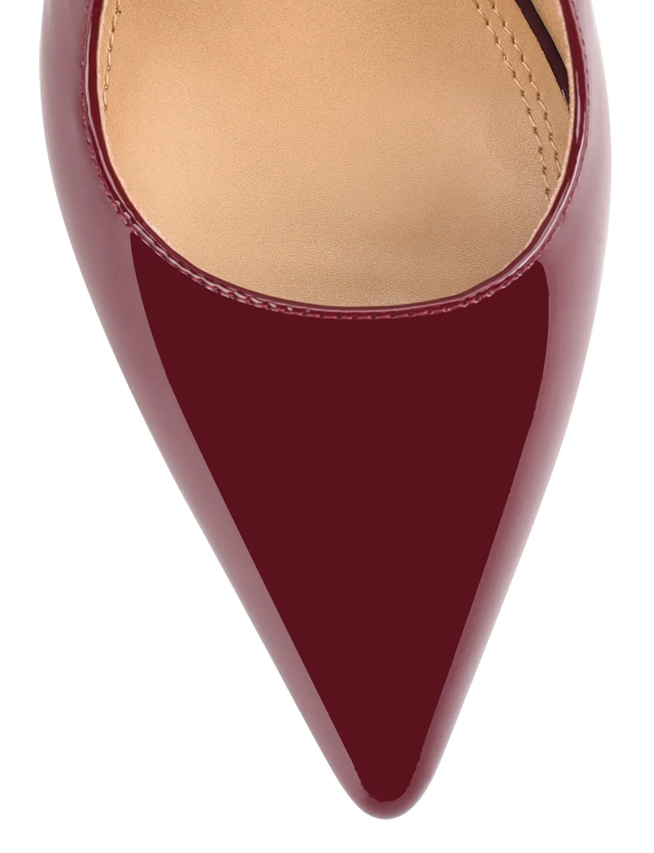 Cipriani Stiletto Pump - Wine Patent Leather