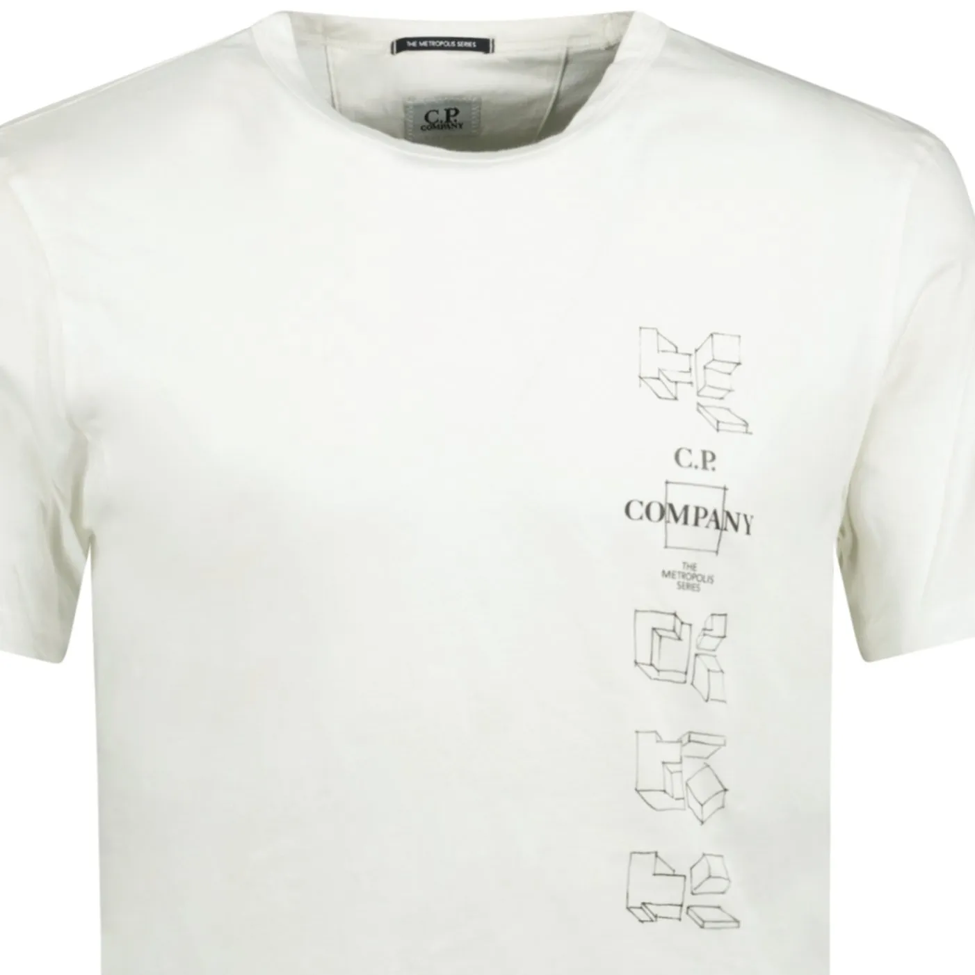 CP COMPANY Small Logos T-Shirt White