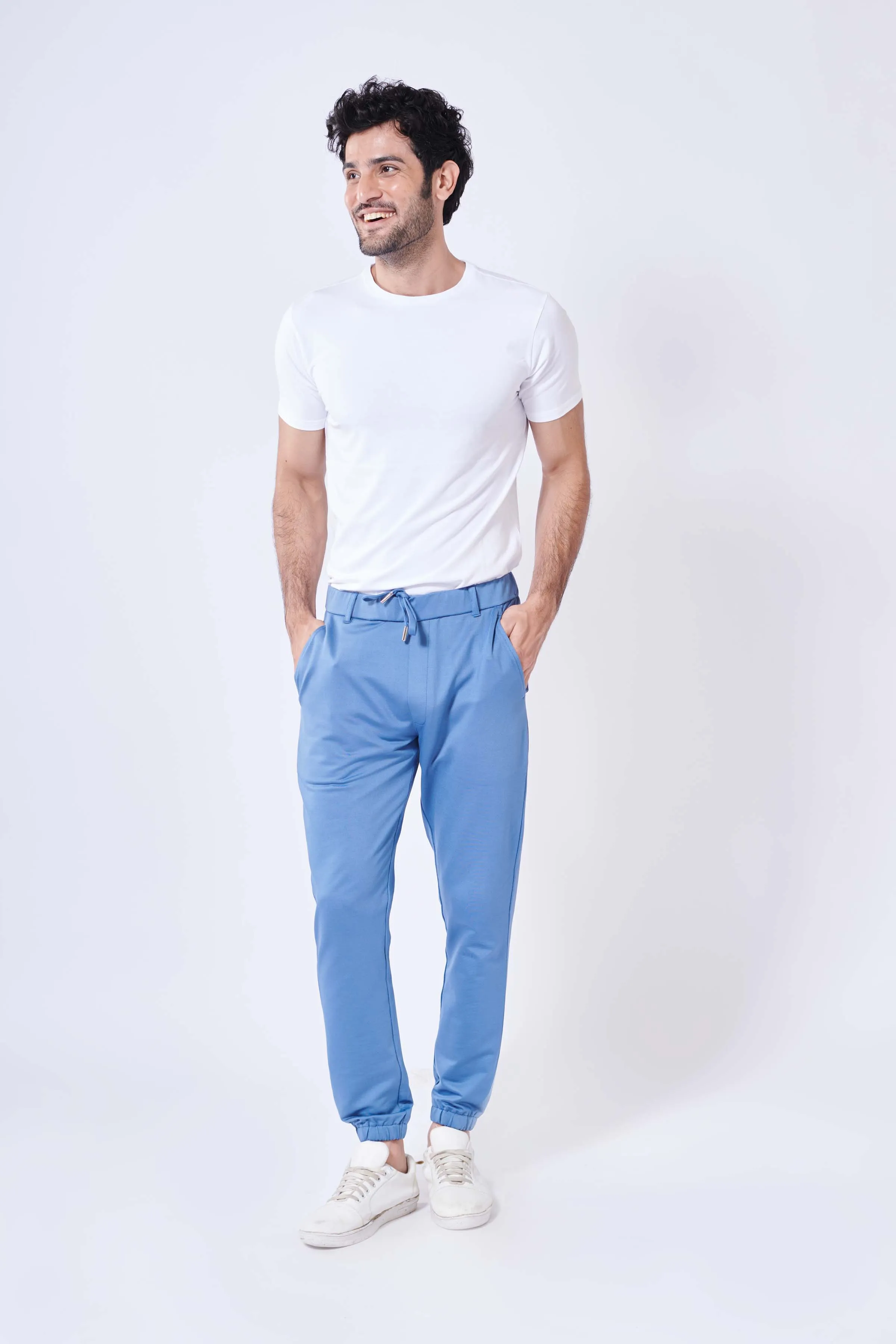 Easy Blue Fin Pant