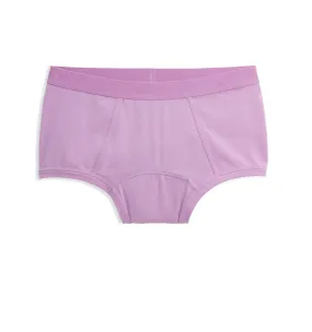 First Line Period Boy Shorts - Sugar Violet