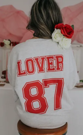 friday   saturday: lover 87 sweatshirt