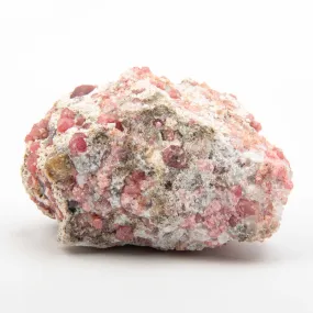 Garnet - Pink, Rough w/ Vesuvianite