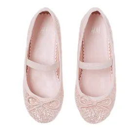 H&M Glitter Ballet Flats