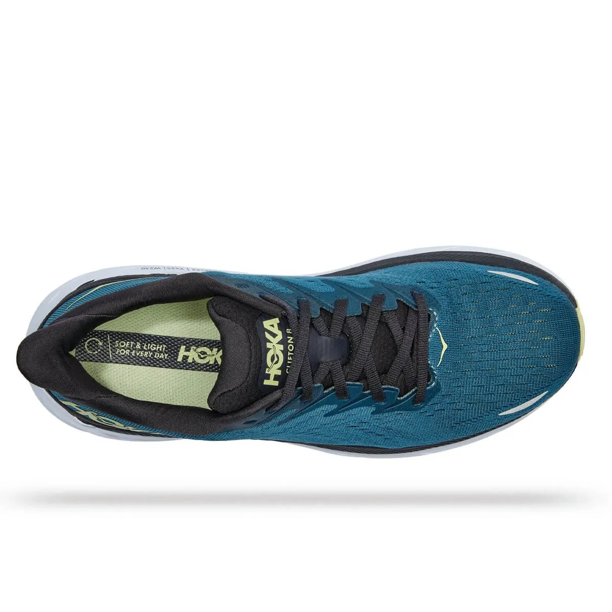 Hoka Clifton 8 Wide Mens | Blue Coral / Butterfly