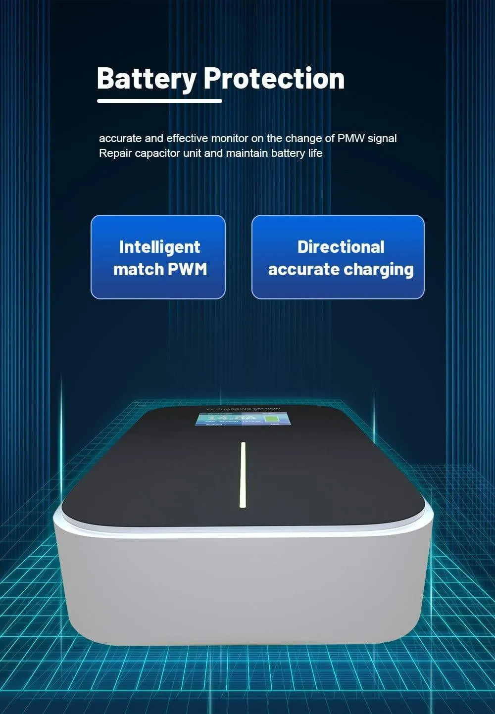 IEVISON 16A 1Phase 3.6KW EV Charger EVSE Wallbox Electric Vehicle Charging Station with Type 2 Plug IEC 62196-2 with 6.1M Cable