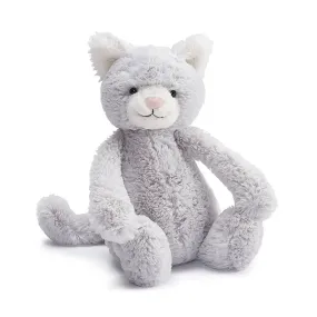 Jellycat Bashful Grey Kitty - Medium