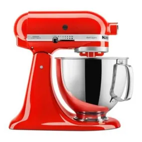 KitchenAid Artisan Series 5KSM150PSDHT 300 - Watt Tilt Head Stand Mixer 4.8 Litre - Hot Sauce