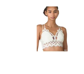 LAST ROUND- Crochet Bralette - Ivory