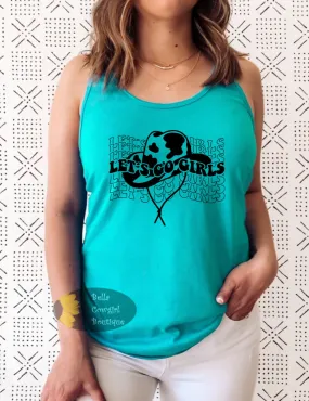 Let's Go Girls Country Western Women's Tank Top