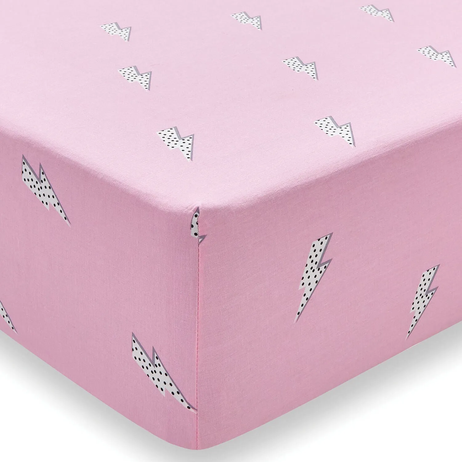 Lip Service Fitted Sheet - Pink