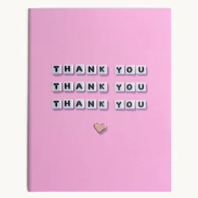 LITTLE WORDS PROJECT | Thank You Card