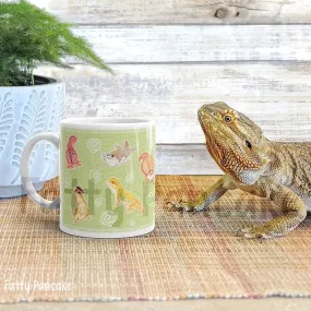 Many Beardies Cute Reptile, Lizard Bearded Dragon Gift Mug