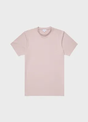 Men's Riviera Midweight Tshirt in Pale Pink