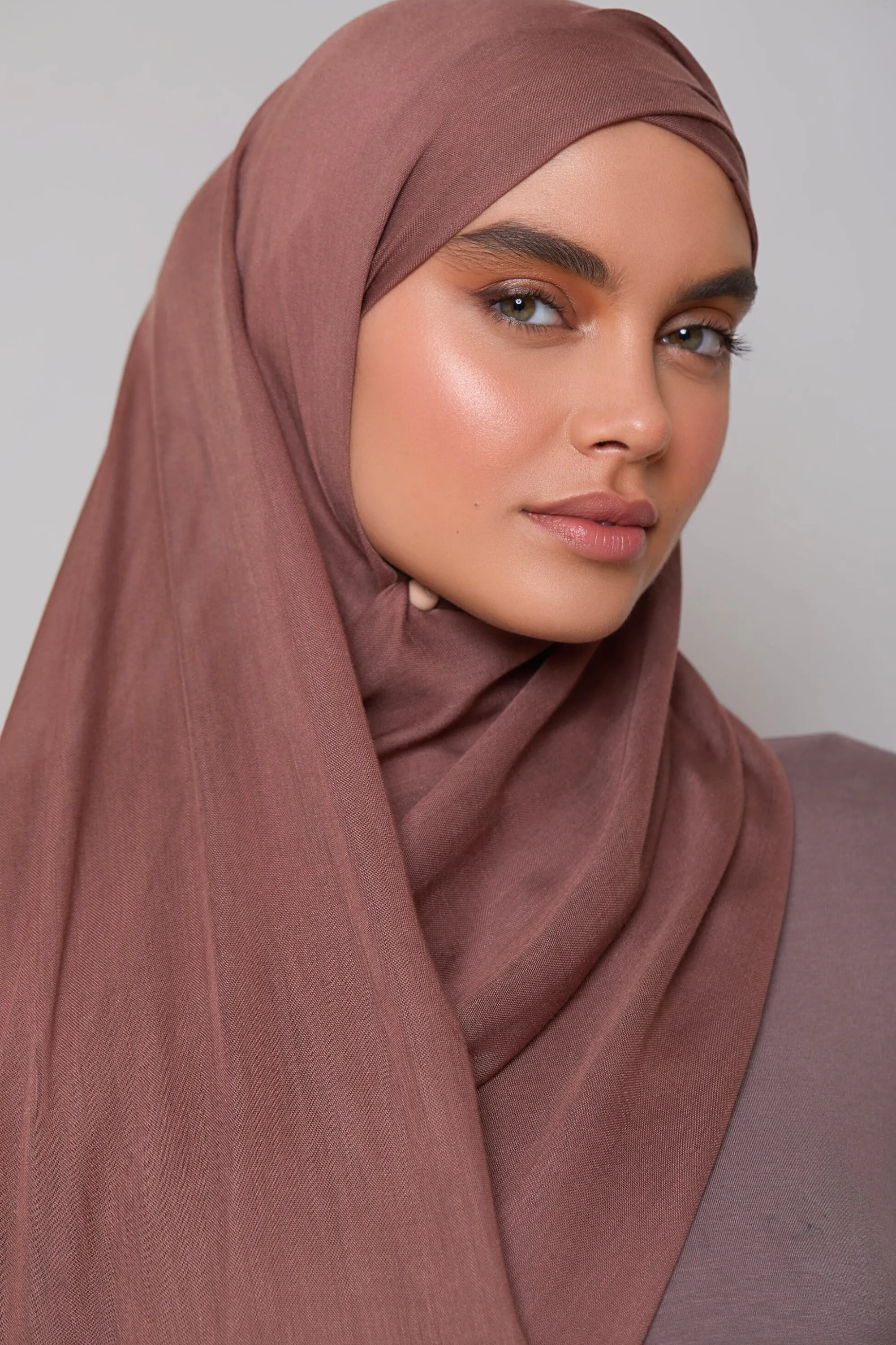 Modal Hijab - Pecan