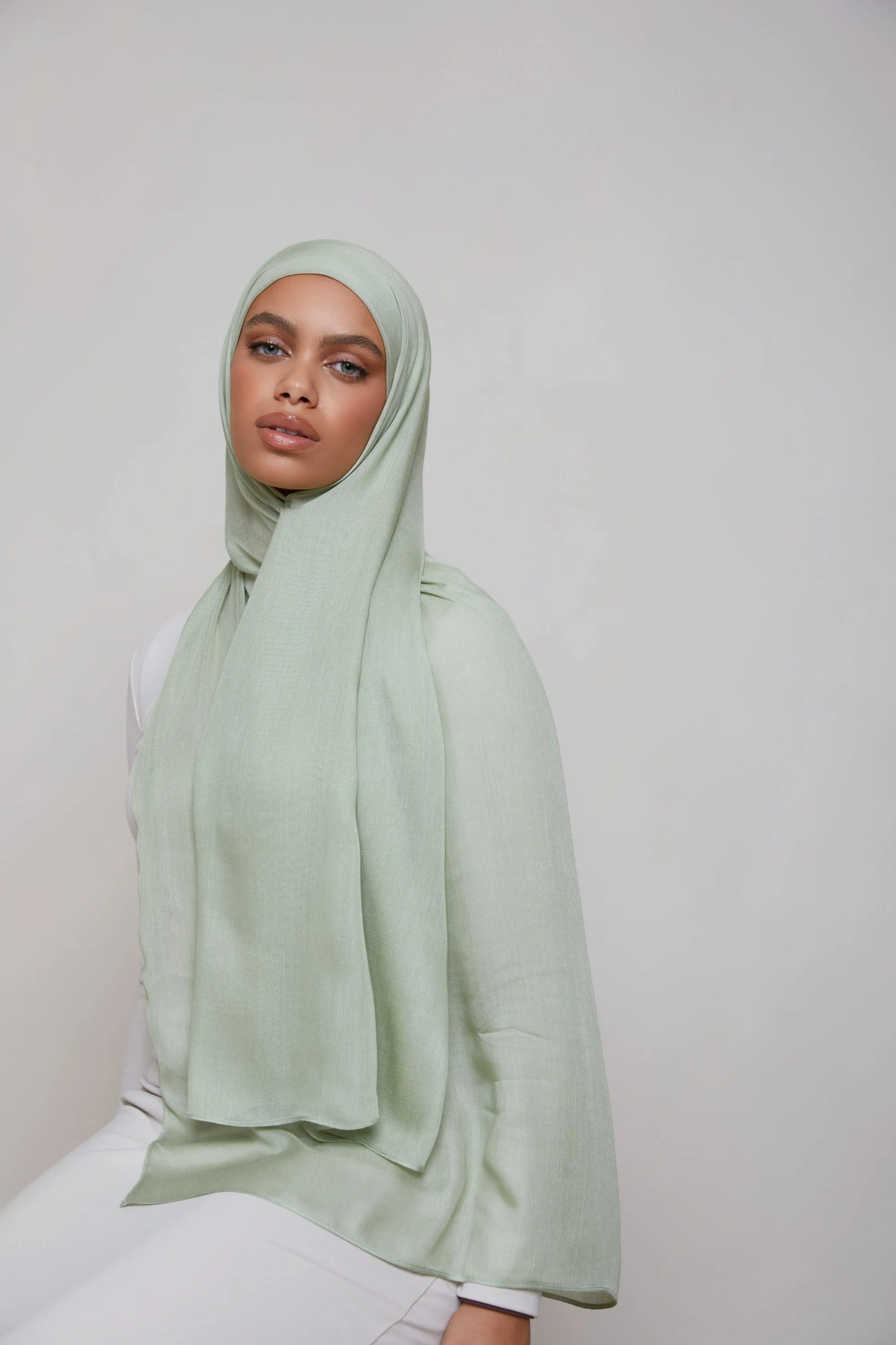 Modal Hijab - Pistachio