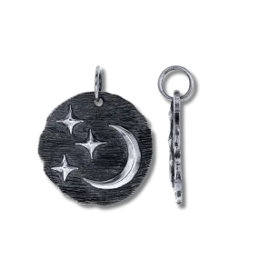 Moon and Stars Charm