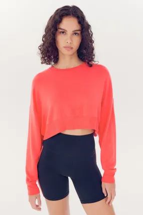 Noah Fleece Crop Sweatshirt