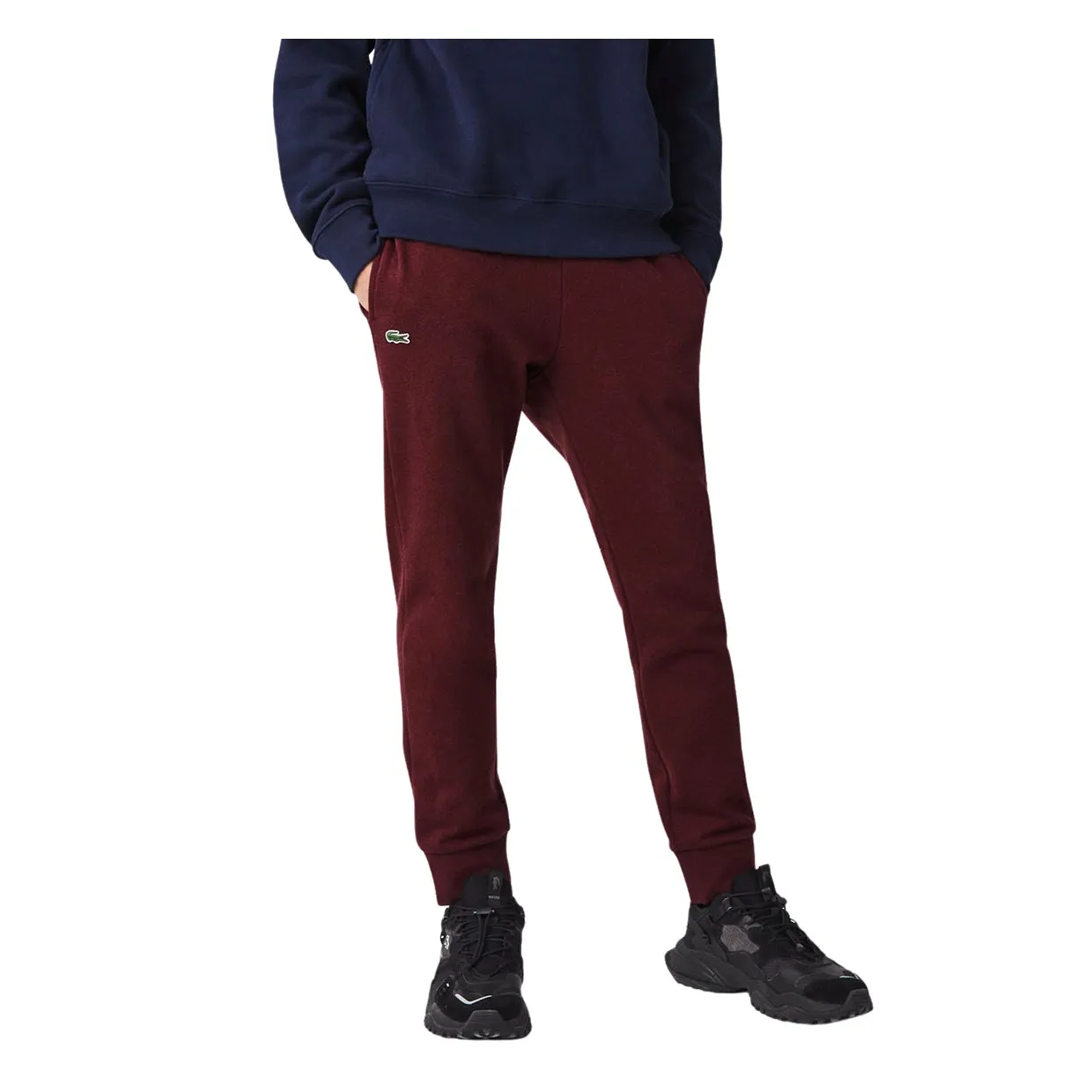 Pantaloni Tuta Tennis Lacoste Sport Bordeaux