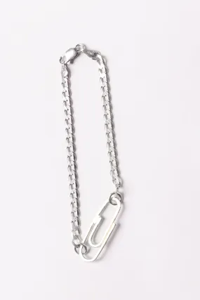 Paperclip Bracelet | Silver