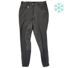 Pikeur Sofshell Full Seat Winter Breeches in Grey - Women's 30L