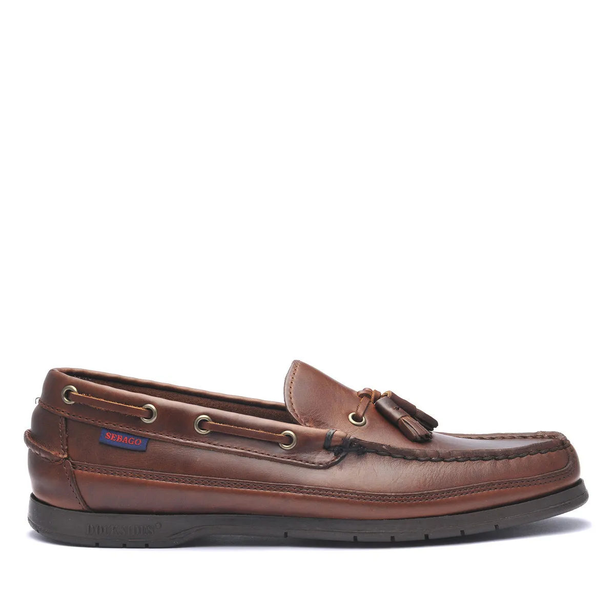 Sebago Ketch Waxed Leather Loafer (Size 7 only)