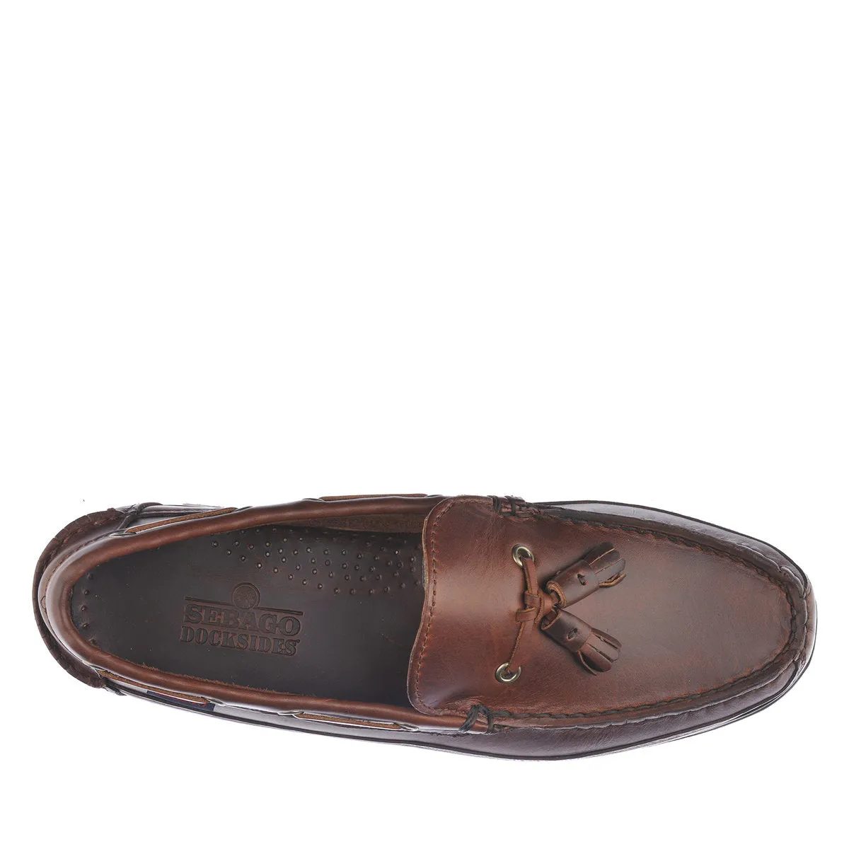 Sebago Ketch Waxed Leather Loafer (Size 7 only)