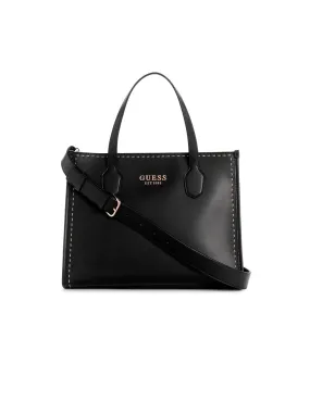 Silvana 2 Compartment Tote - Black