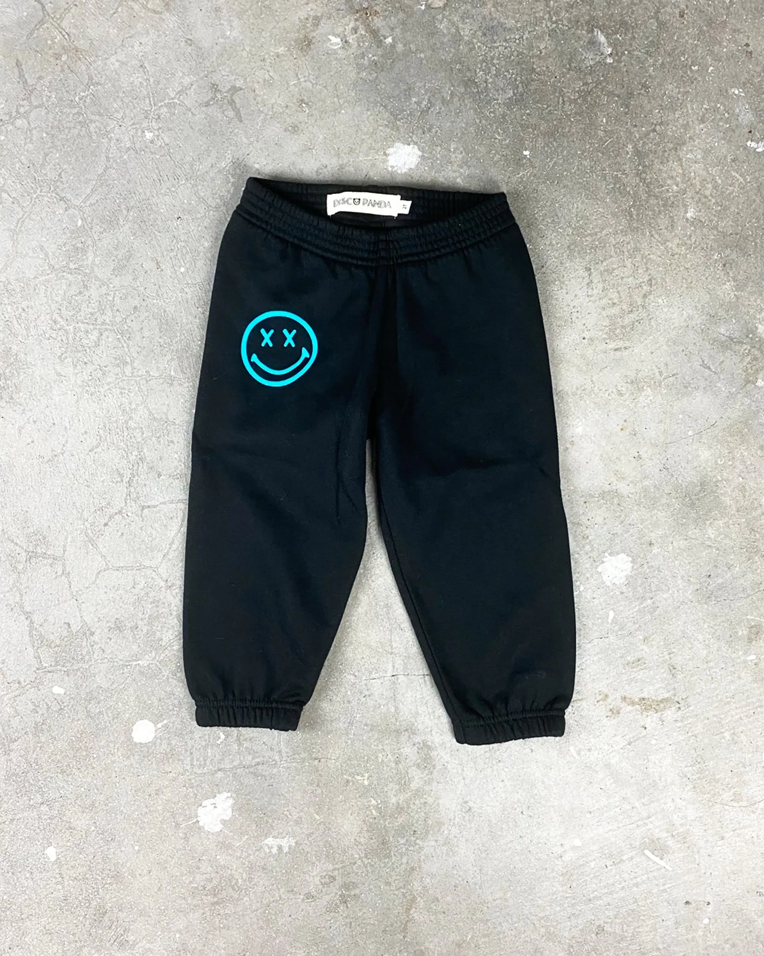 Smiley Sweatpants – Black   Blue