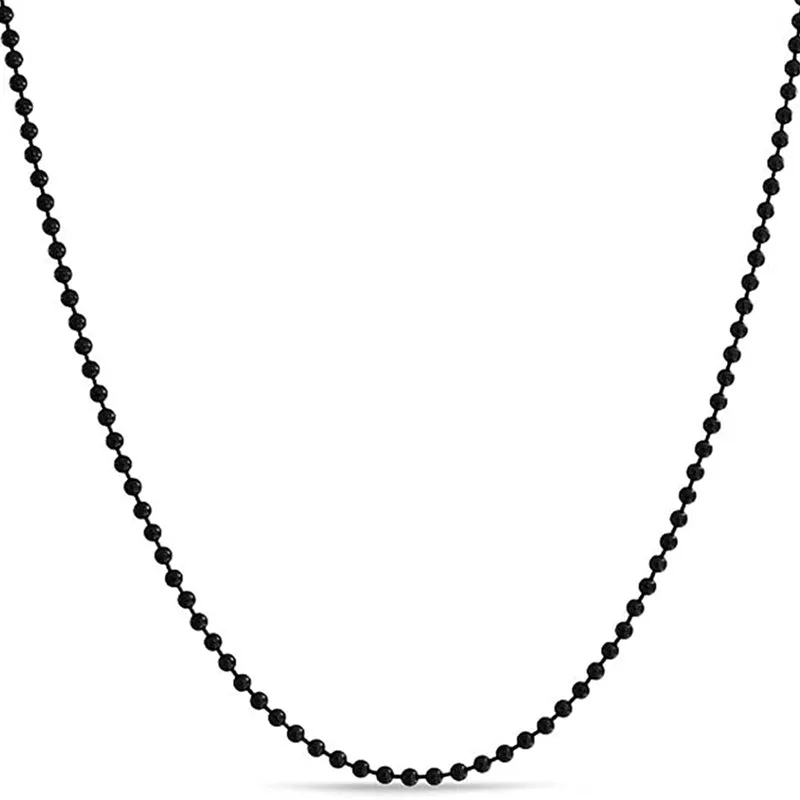 Stainless Steel Ball Chain - Silver | Gold | Black