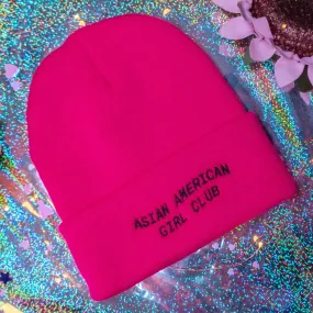 The Bubble Neon Beanie - Pink