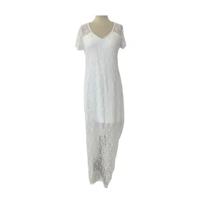 Tommy Bahama White Lace Dress | Gently Used |