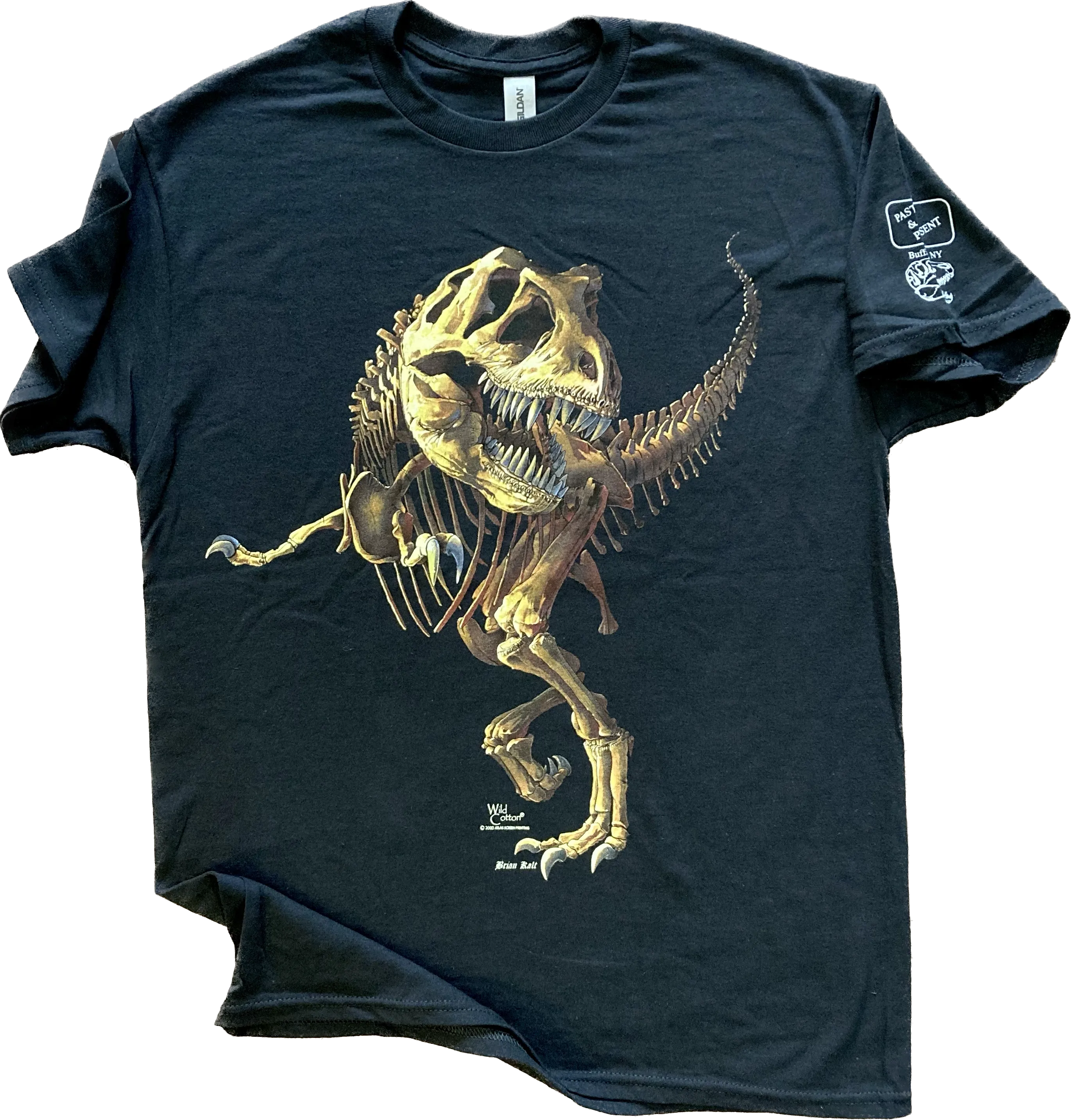 T.rex Skeleton T-Shirt, Adult