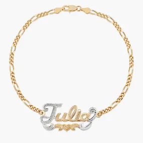 Two-tone Name Bracelet