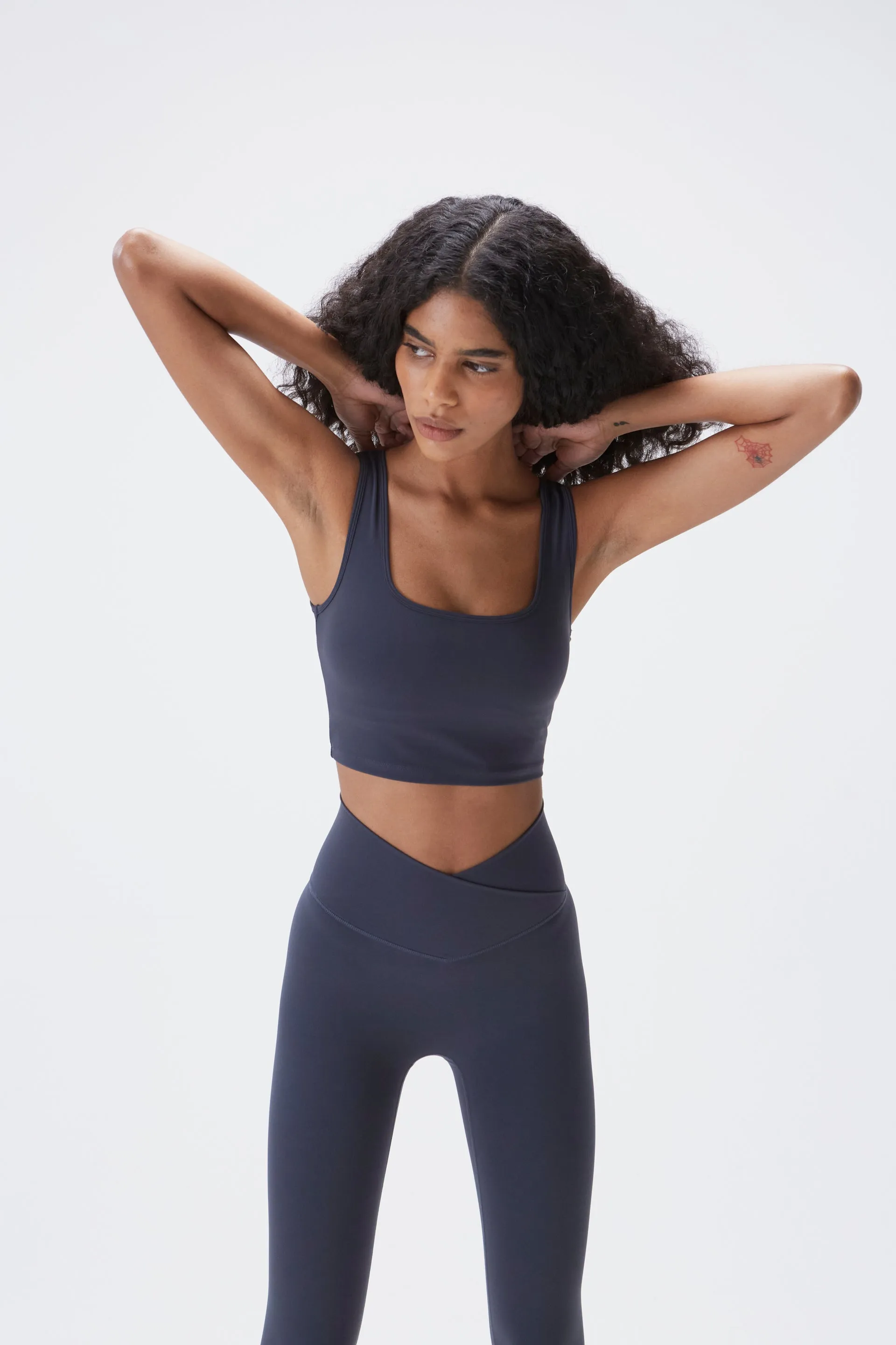 Ultimate Square Neck Bra - Midnight Blue